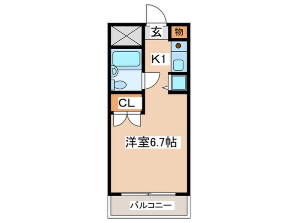 ジョイフル玉川学園の物件間取画像